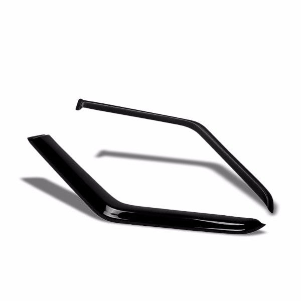Smoke Tinted Side Window Wind/Rain Vent Deflectors Visors Guard for Jeep 84-01 Cherokee-Exterior-BuildFastCar