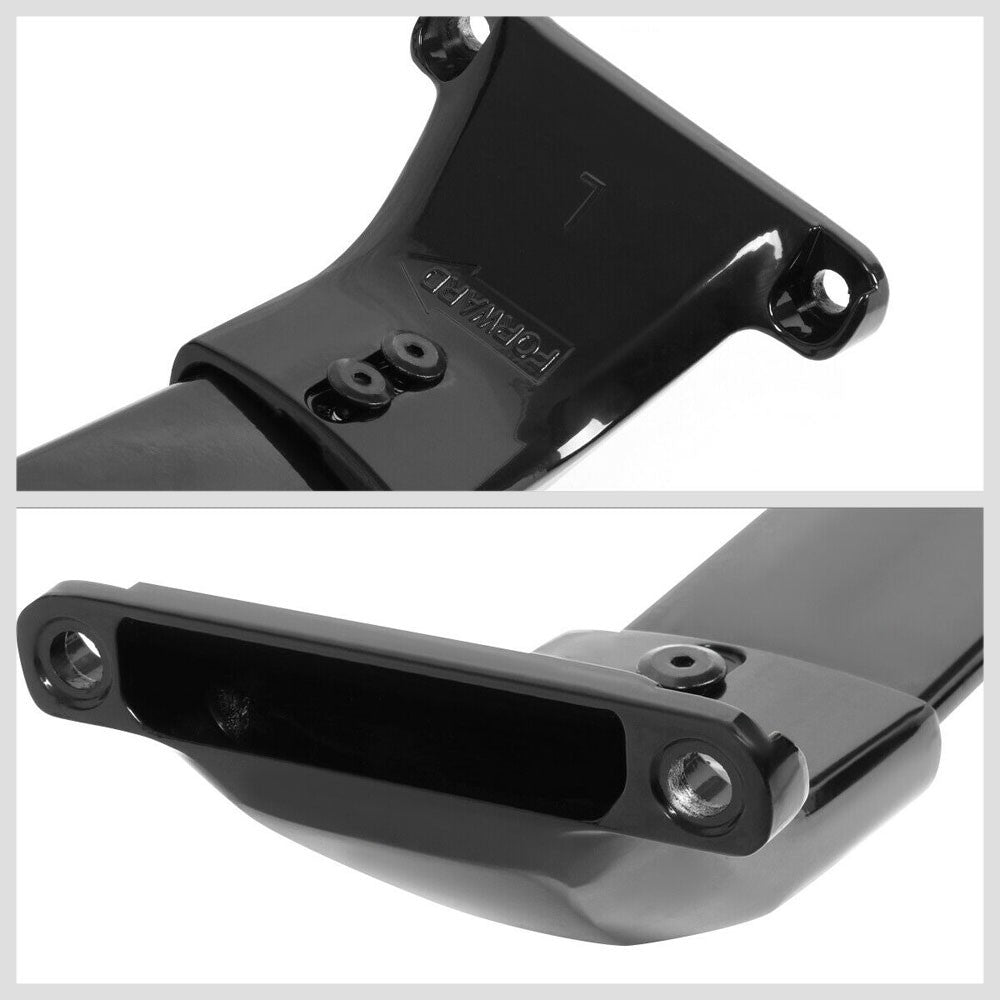 Black Top Roof Rack Crossbar Bracket For 17+ GMC Acadia