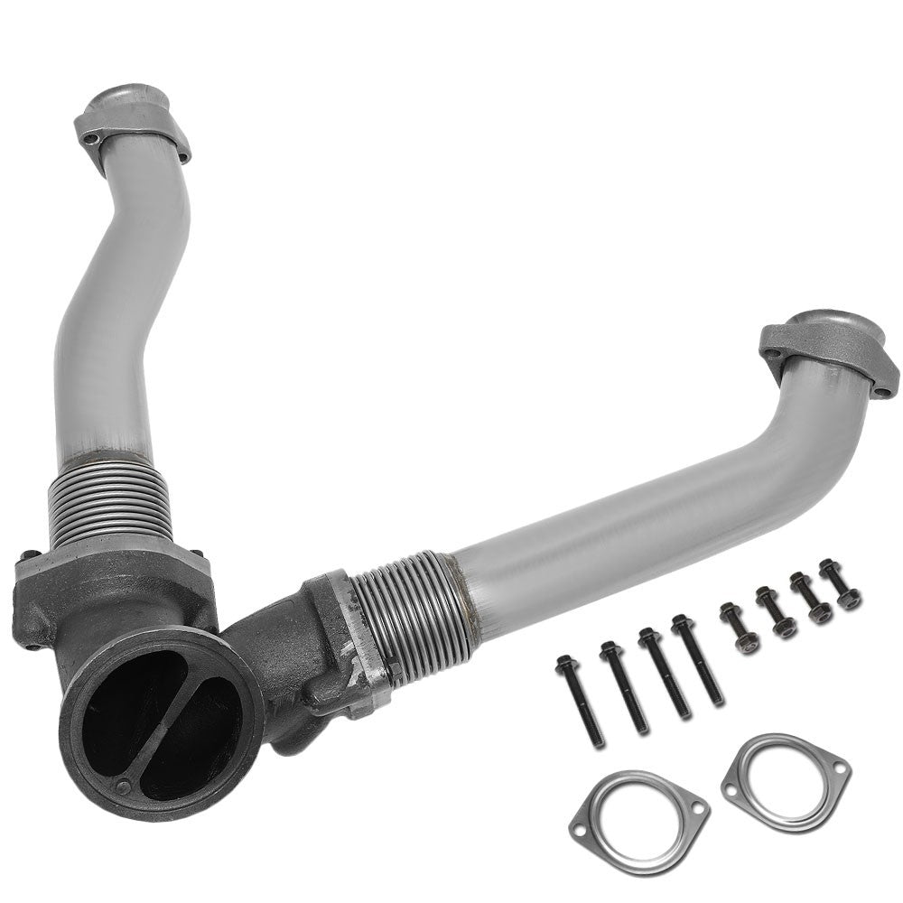 16-Gauge Up Pipe Y-Pipe 99-03 Ford E/F Series Super Duty 7.3L Diesel BFC-UPPIP-Y001