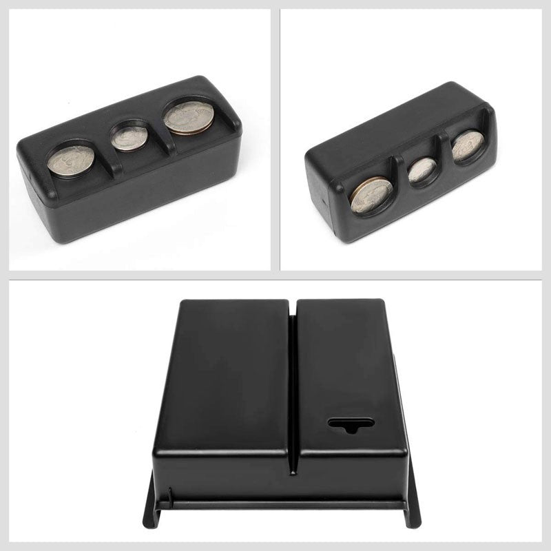 Black Center Console Organizer Coin Holder Top Tray Lid For 10-18 Toyota 4Runner-Interior-BuildFastCar