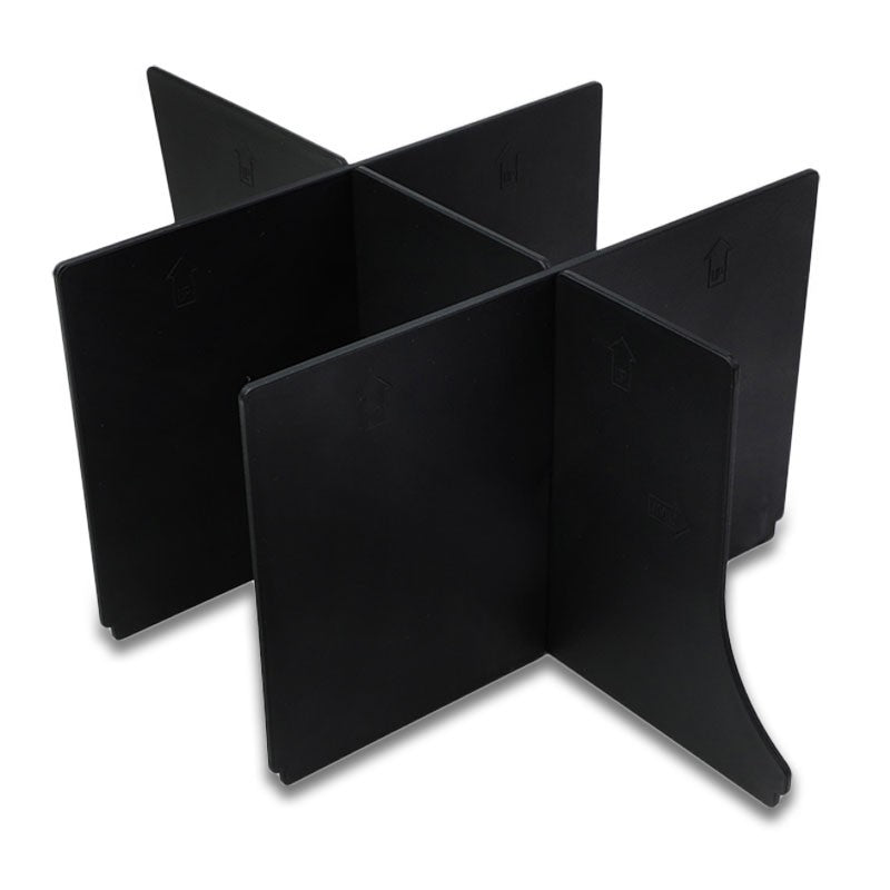 Black Center Console Organizer Insert Divider For 16-18 Honda Pilot 3.5L V6 SOHC-Interior-BuildFastCar