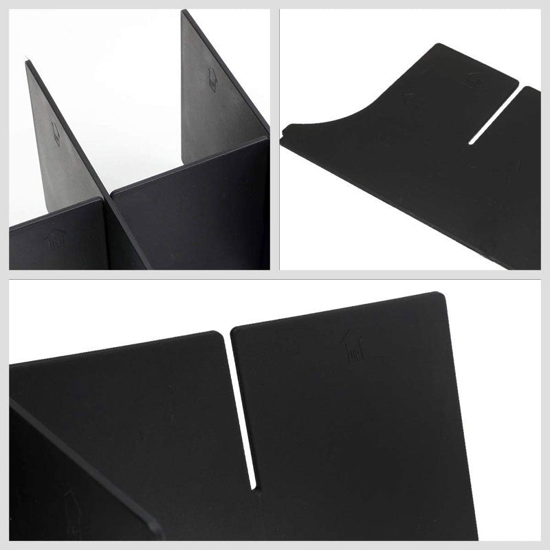 Black Center Console Organizer Insert Divider For 16-18 Honda Pilot 3.5L V6 SOHC-Interior-BuildFastCar