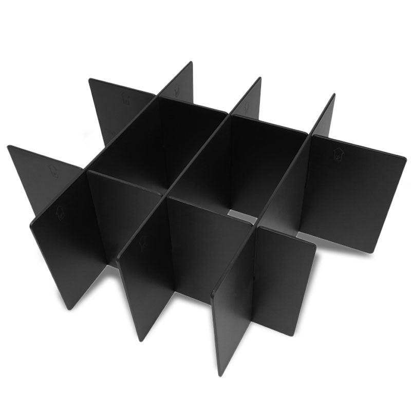 Black Center Console Storage Organizer Insert Divider For 14-19 Toyota Tundra-Interior-BuildFastCar