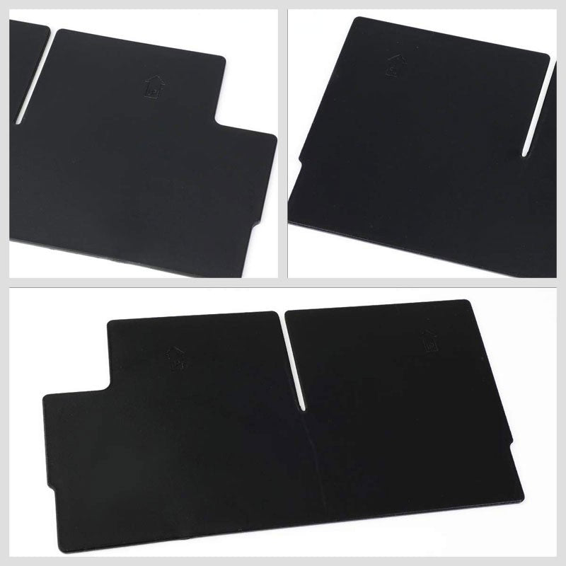 Black Center Console Organizer Insert Divider For 14-18 Silverado 1500/2500 HD-Interior-BuildFastCar