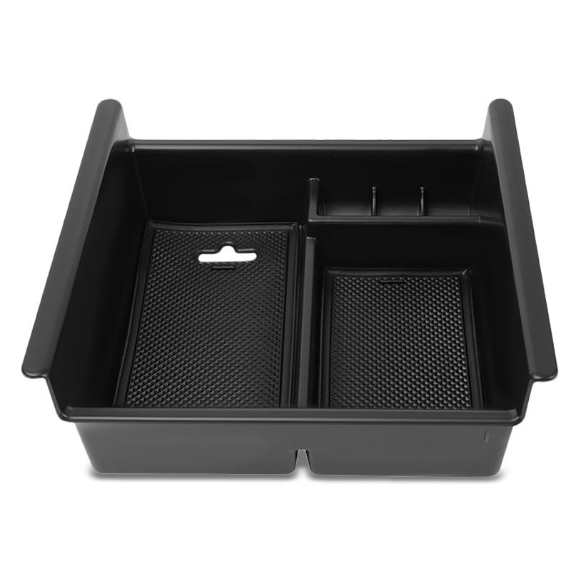 Black Center Console Storage Organizer Top Tray Lid For 10-18 Toyota 4Runner-Interior-BuildFastCar