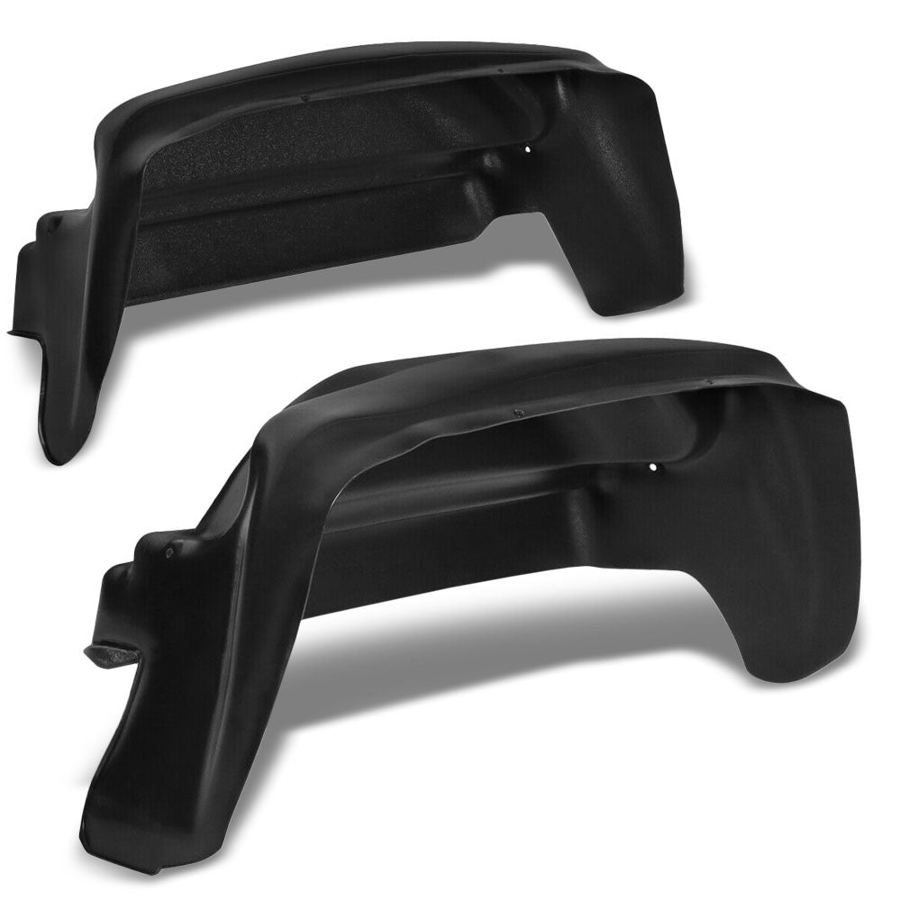 Inner Fender Thermoplastic Rear Wheel Well Guard Mud Flaps For 07-14 Silverado