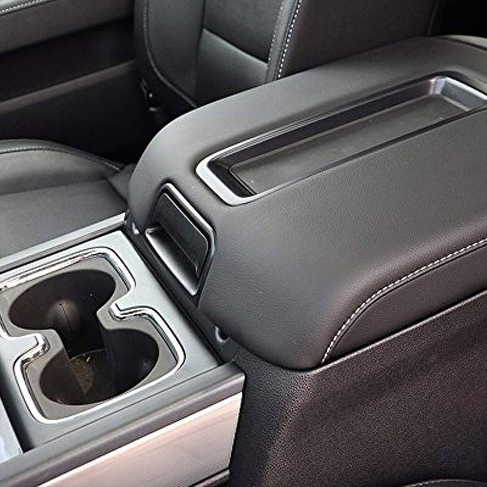 Black Plastic/Rubber OE Center Console Latch For 07-13 Chevrolet Silverado 1500-Consoles & Parts-BuildFastCar