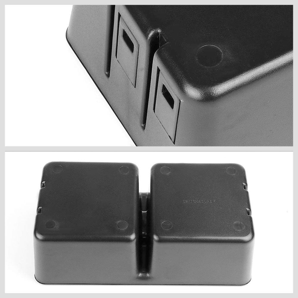 Black Floor Center Console Cup Holder For 07-14 Chevy Silverado 2500 HD/3500 HD-Consoles & Parts-BuildFastCar