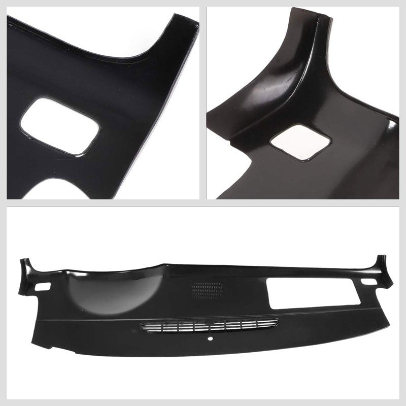 Black ABS Plastic Dashboard Cover For 07-13 Chevrolet Silverado 1500/2500 HD-Consoles & Parts-BuildFastCar