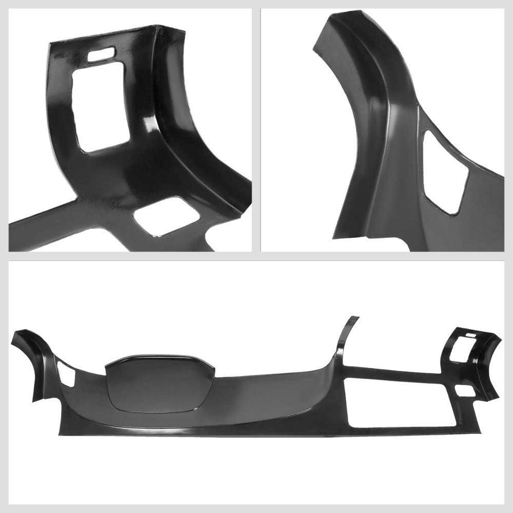 Black ABS Plastic Overlay Dashboard Cover For 07-13 Silverado 1500/2500/3500-Consoles & Parts-BuildFastCar