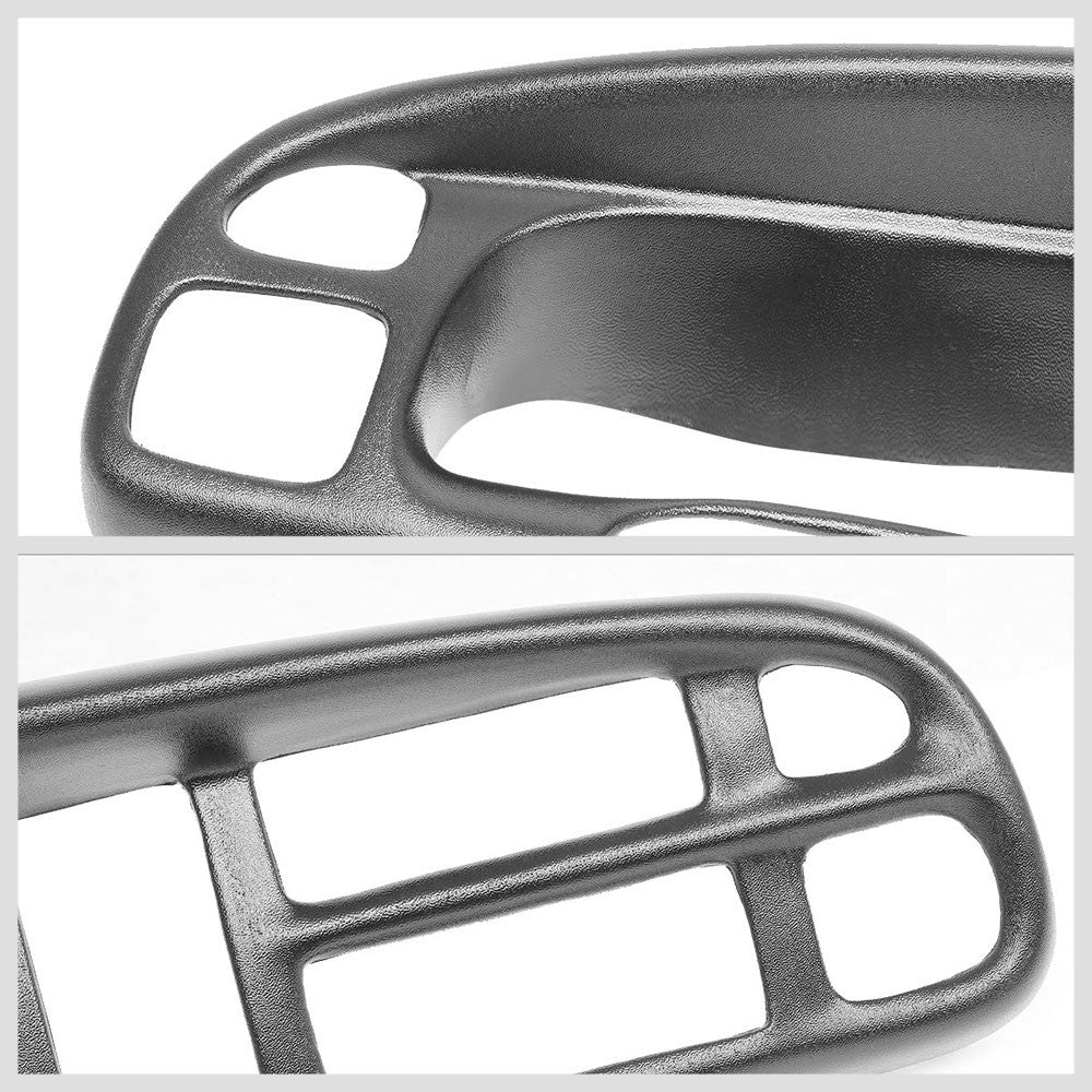 Black Instrument Dashboard Surround Bezel Cover Cap For 98-02 Ram 1500 2500 3500