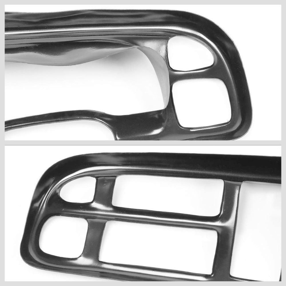 Black Instrument Dashboard Surround Bezel Cover Cap For 98-02 Ram 1500 2500 3500
