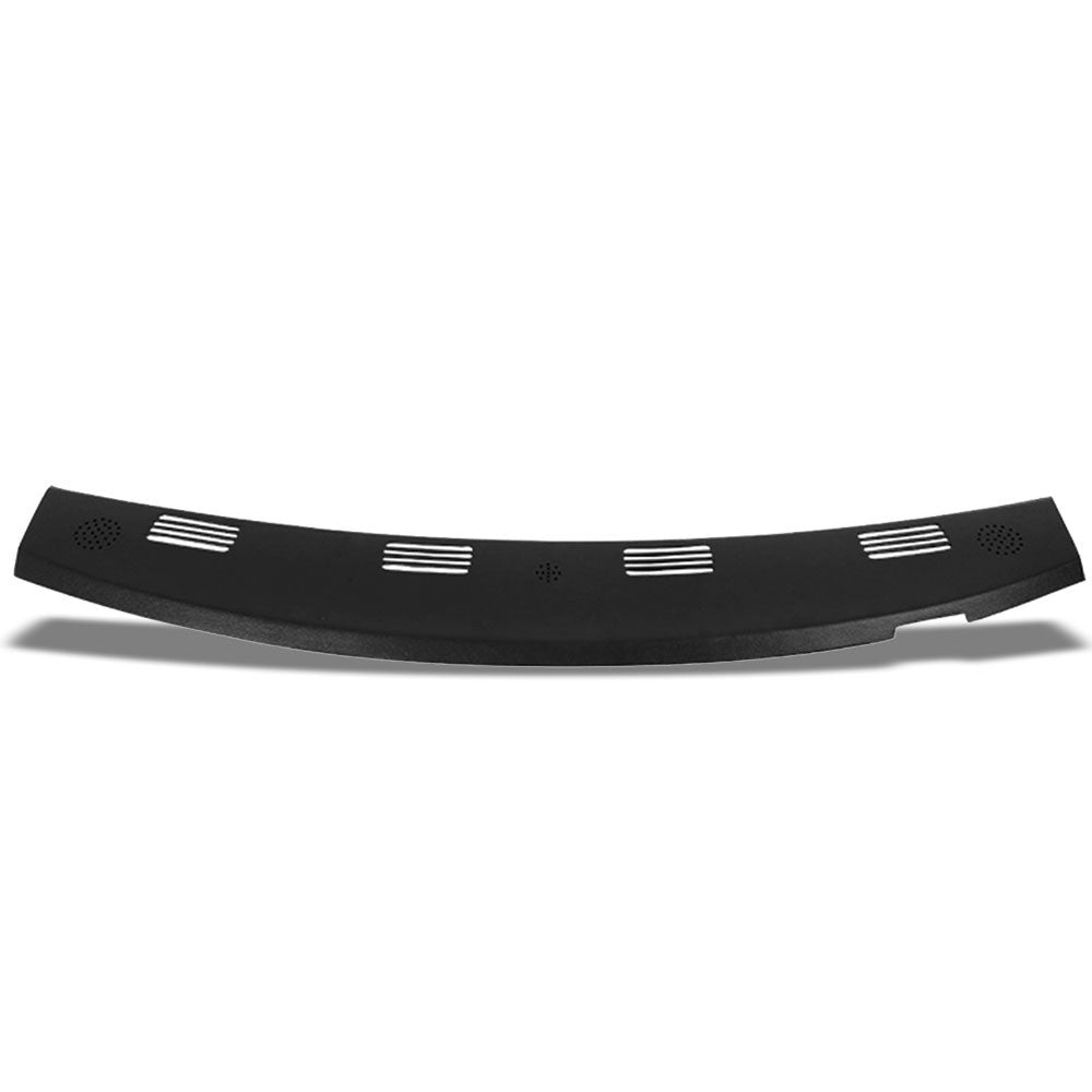 Dash Cap Bezel Overlay ABS Black Rear Vent Dashboard Cover For 02-05 Dodge Ram