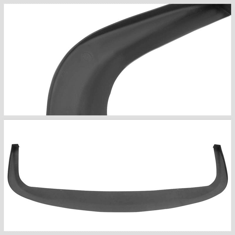 Matte Black Poly Urethane Spoiler Valance Splitter Universal 68" Wide Bumper Lip-Body Hardware/Replacement-BuildFastCar