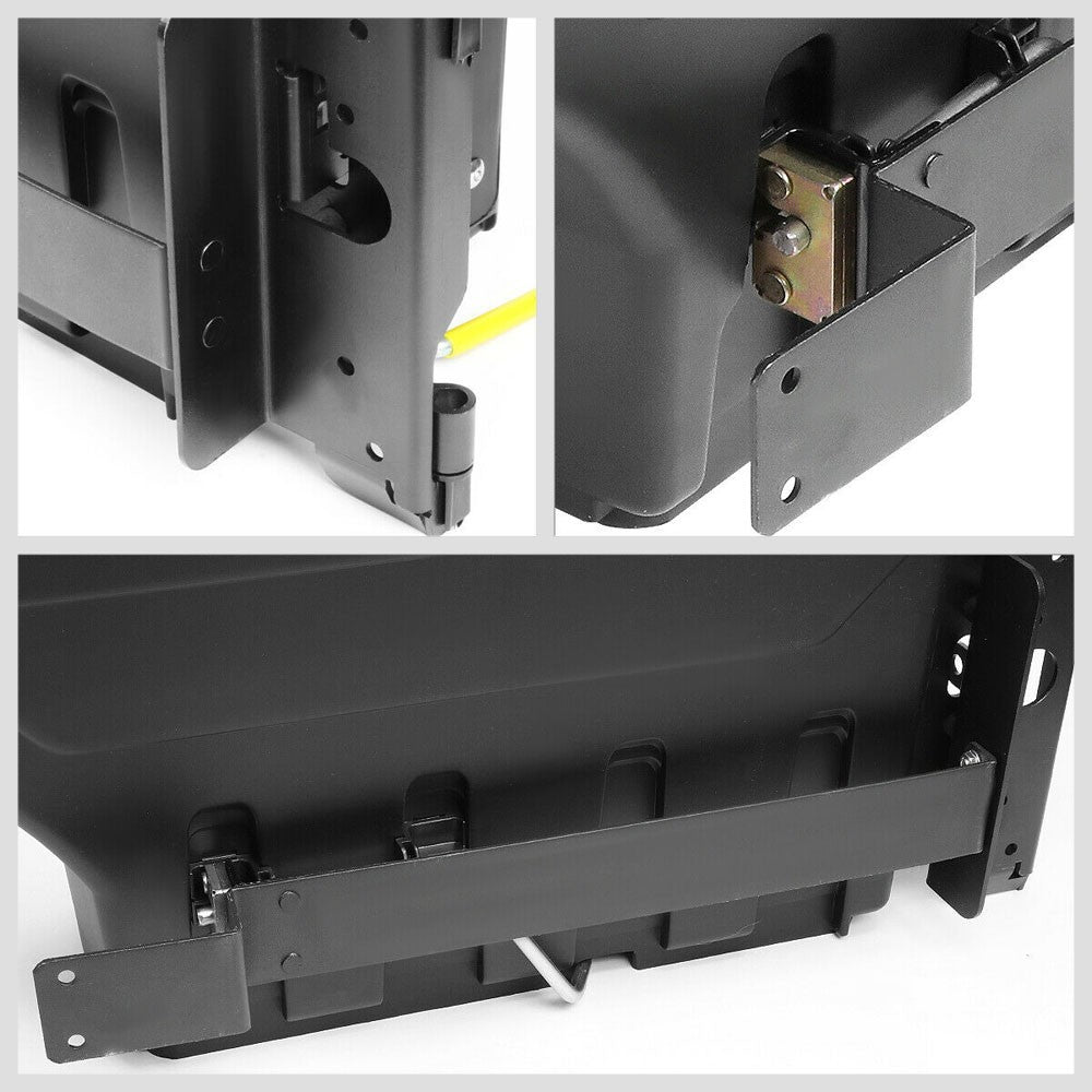 Left Driver Side Pick Up Truck Wheel Well Tool Box Storage For 02-18 Dodge Ram