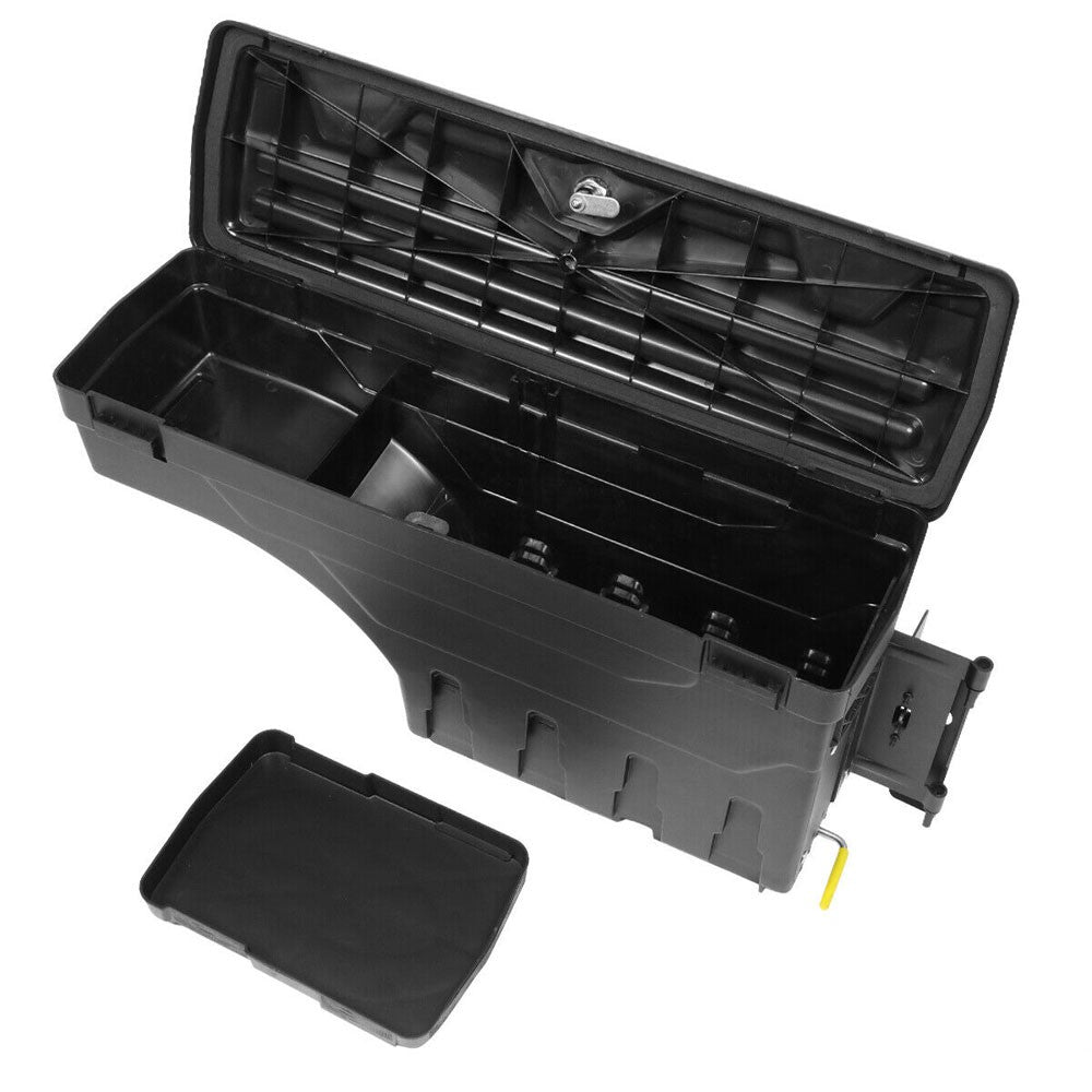 Right Passenger Pick Up Truck Wheel Well Tool Box Storage For 02-18 Dodge Ram