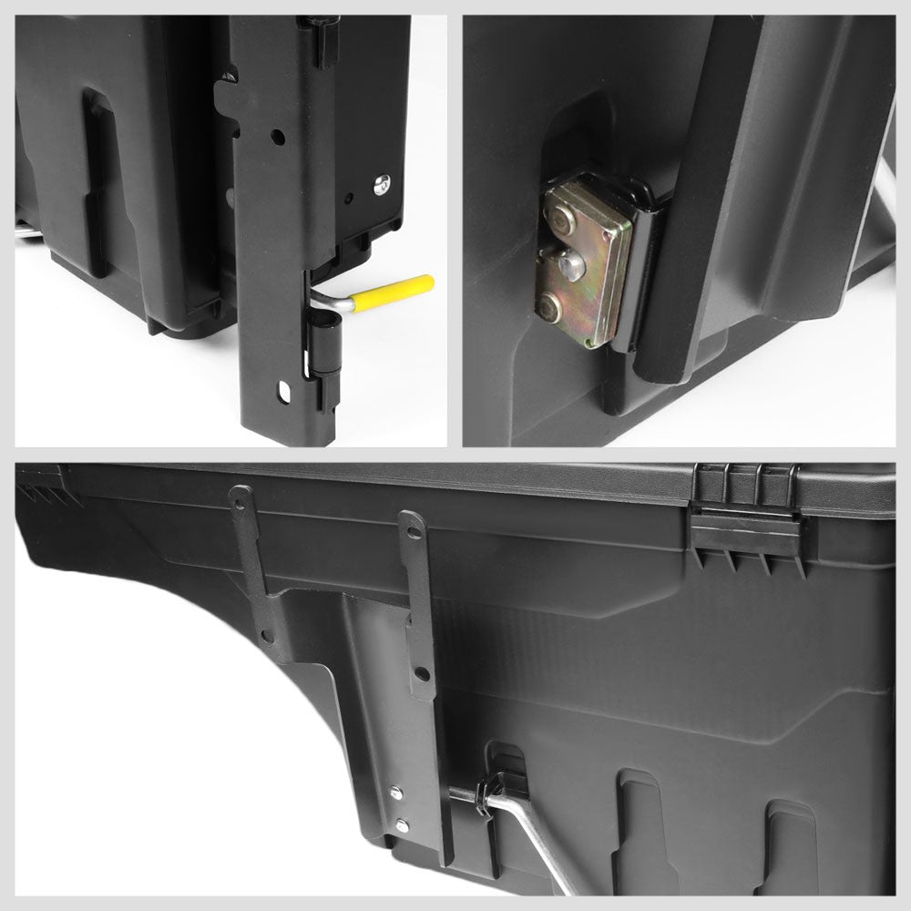 Left Driver Side Pick Up Truck Wheel Well Tool Box Storage For 15-20 Ford F-150