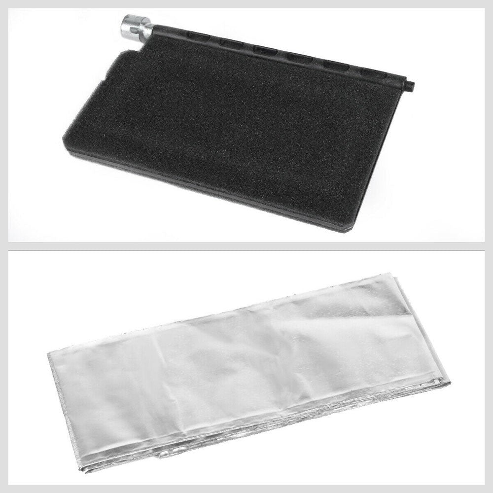 A/C Condenser Recirculation Blend Door Repair Kit Glove Box For 02-10 Dodge Ram