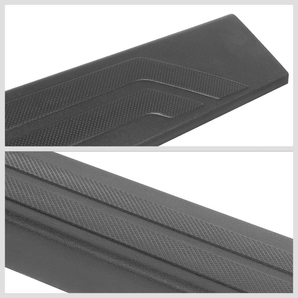 Black Truck Side Cap Rail & Tailgate Protector Cover For 14-20 Tundra w/6.5' Bed