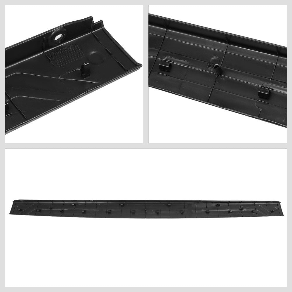 Black Truck Side Cap Rail & Tailgate Protector Cover For 14-20 Tundra w/6.5' Bed