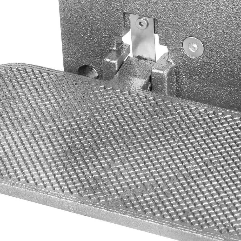 14"Long/5" Wide Folding Step Heavy Duty Hitch Step Bar Silver For 2" Receiver-Exterior-BuildFastCar