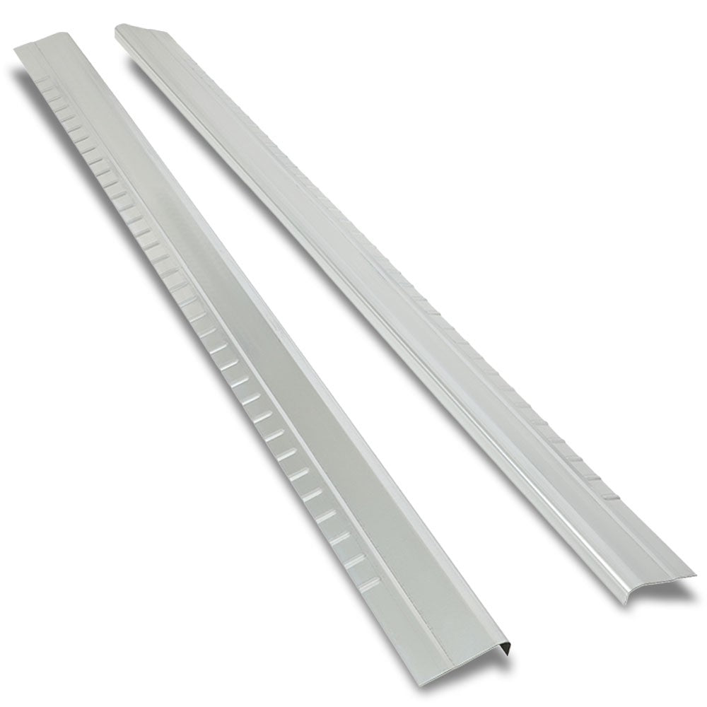 steel oe factory slip on rocker panel side skirts for 99-06 chevy silverado 1500