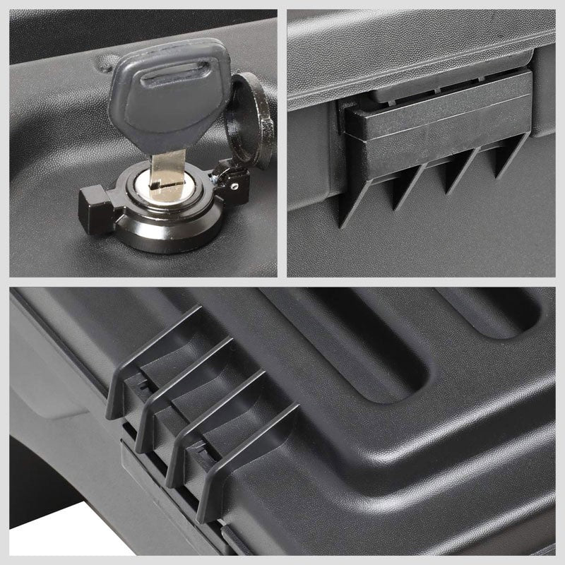 Black Right Wheel Well Swing Tool Box For 07-18 Chevy Silverado 1500/19 1500 LD-Truck & Towing-BuildFastCar