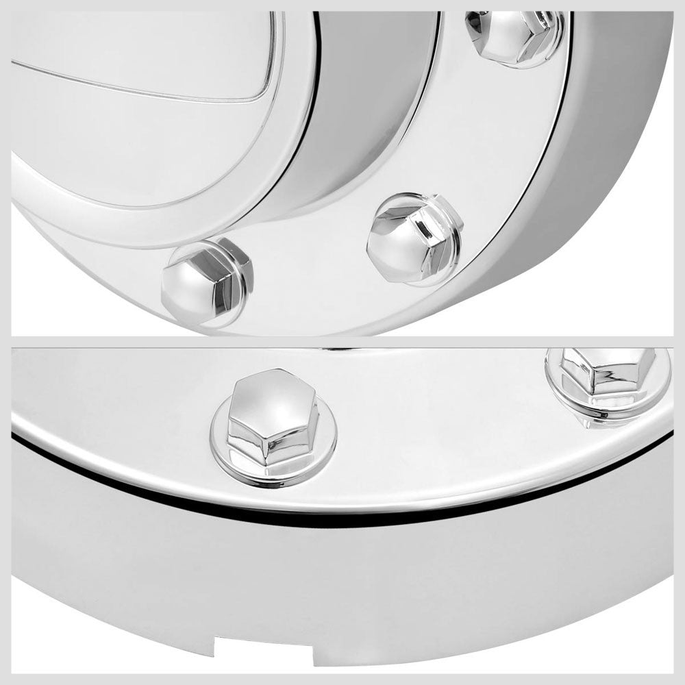 4PCS Chrome Front/Rear Alcoa Wheel Rim Center Hub Cap For 11-16 RAM 3500 Dually