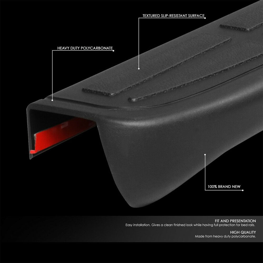 ABS Black Rear Truck Traigate Bed Cap Protector For 99-06 Silverado/Sierra