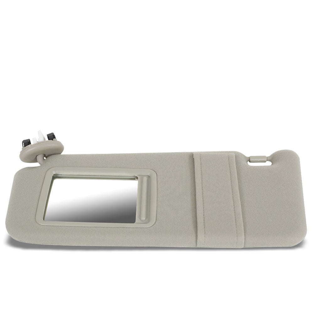 OE Style Left Driver Side Beige Sun Visor w/Vanity Light For 07-11 Toyota Camry