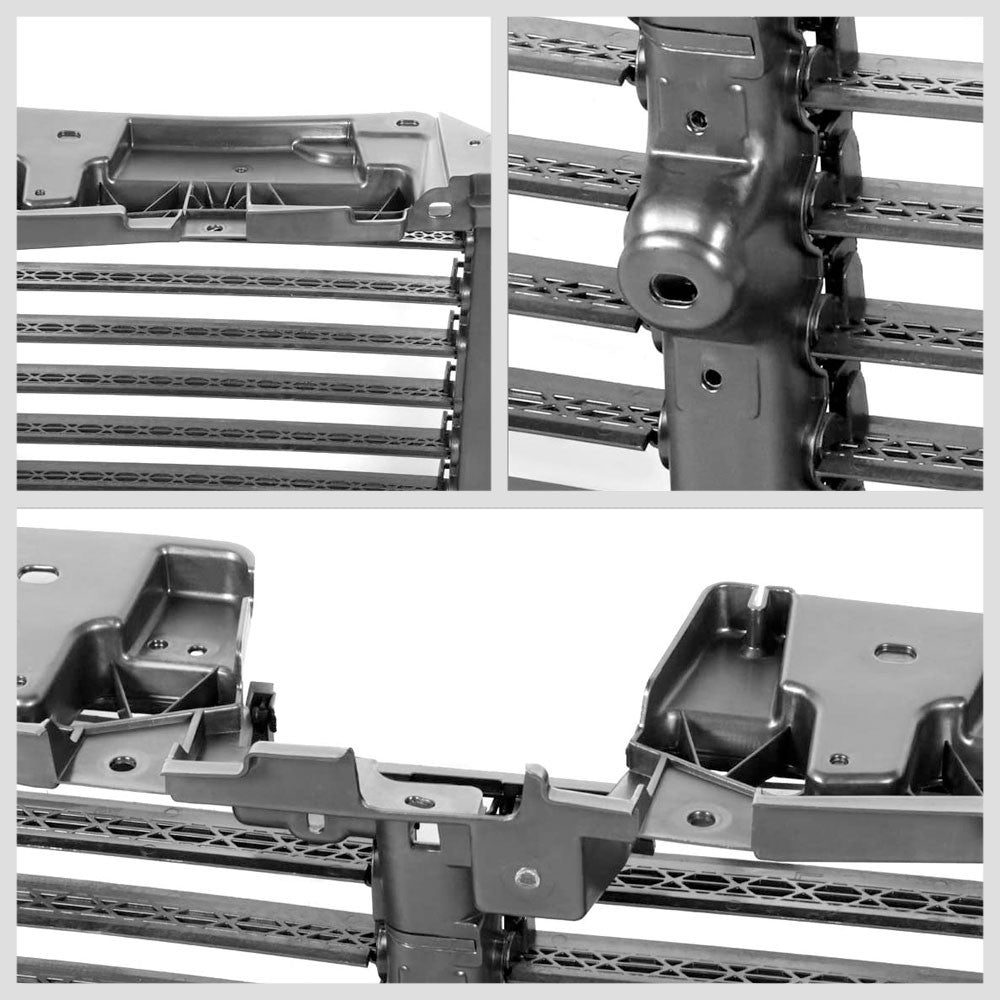 Radiator Shutter Assembly Air Control Grille For 15-17 F-150 2.7L/3.5L/5.0L