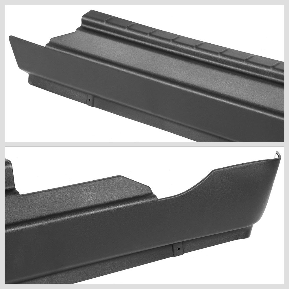 4PCS Black Crew Cab Rocker Panel & Sill Plate Cover For 09-22 Ram 1500 2500 3500