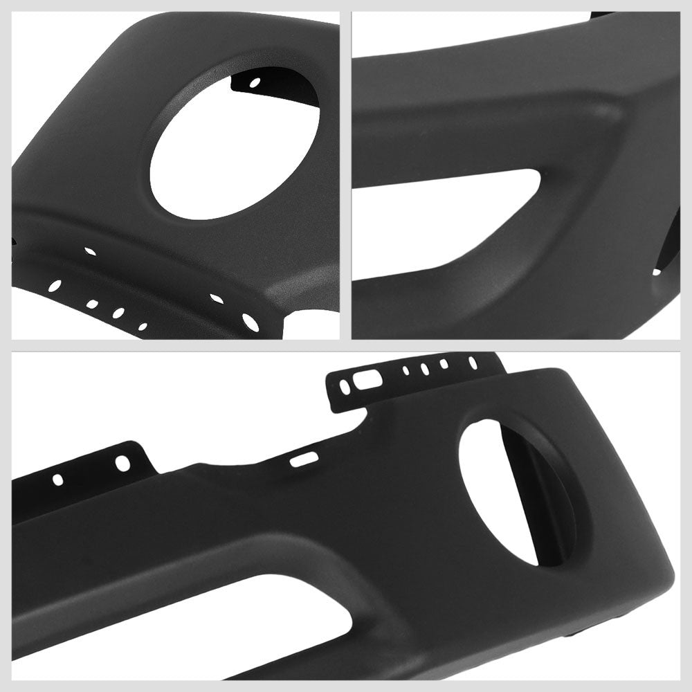 Black Steel OE Front Lower Bumper w/Fog Light Cutouts For 06-08 F-150/Mark LT