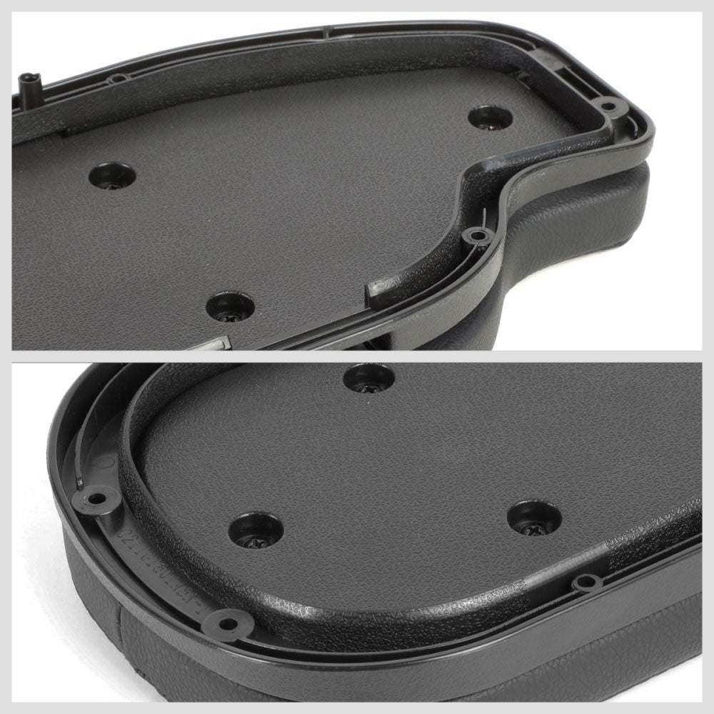 Front Blac/Red Flip Up Center Console Lid Kit Assembly For 13-20 FRS/BRZ/86 Gen1