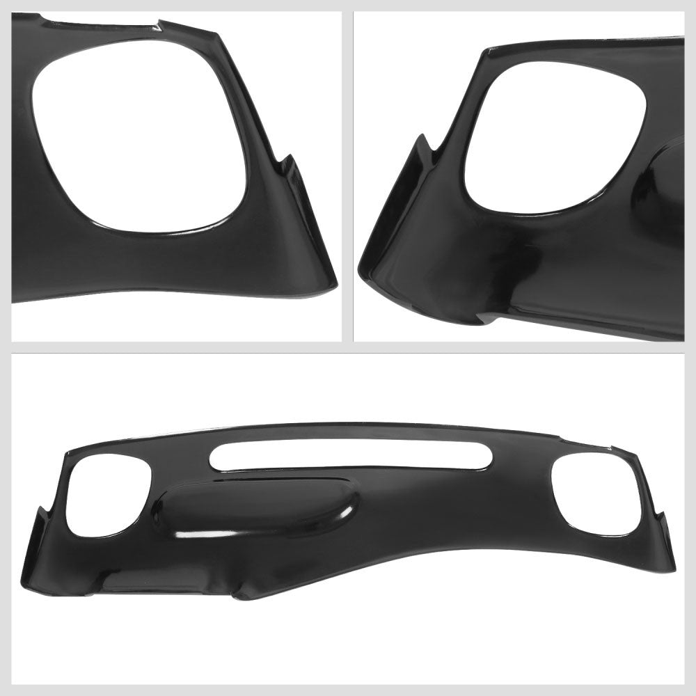 Front Black Dashboard Cover Cap Bezel For 98-02 S10 Blazer Jimmy Sonoma Bravada