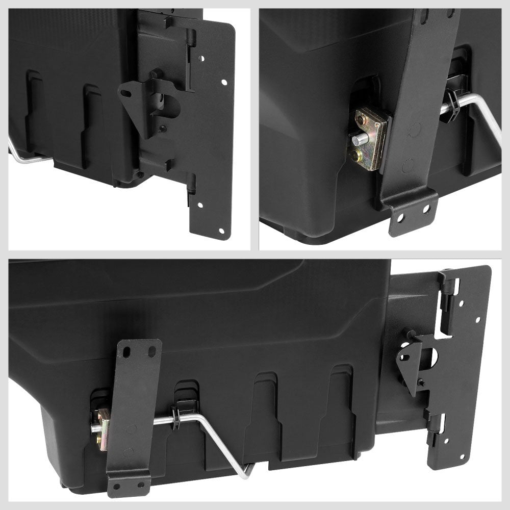 Drive Side (Left) Pickup Bed Wheel Well Tool Box Storage For 05+ Toyota Tacoma