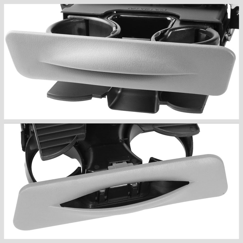 Tan Front Center Dashboard Cup Holder For 99-04 Ford Super Duty/00-04 Excursion