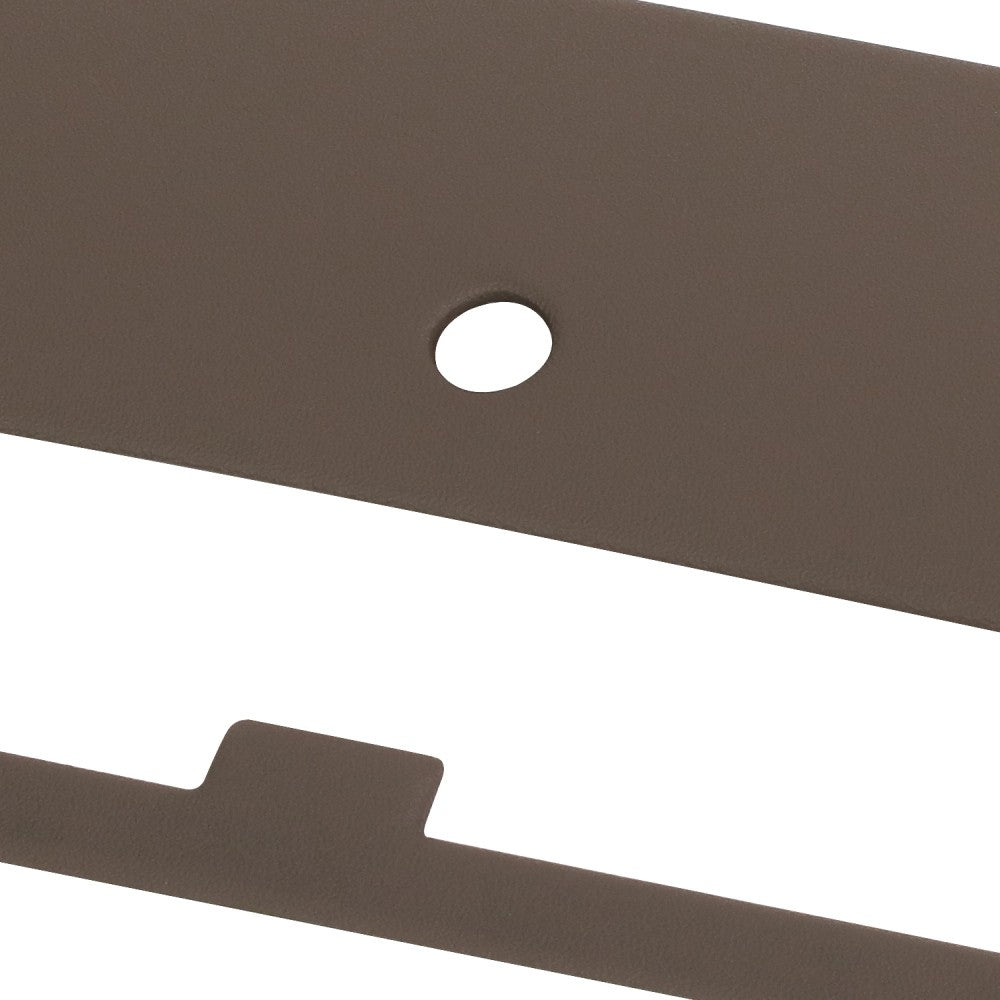 Front Dark Brown Vent Portion Dashboard Overlay Bezel For 07-14 Escalade ESV EXT