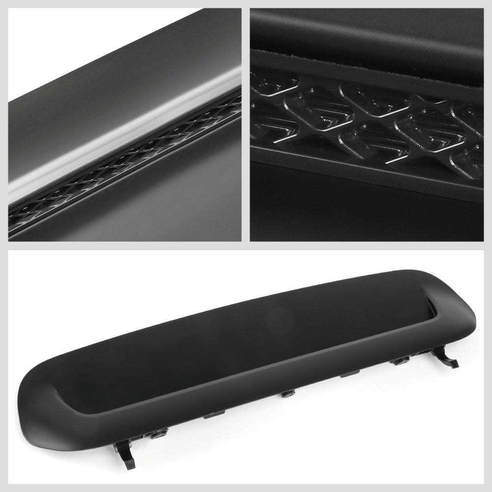 Black Front Factory Style Hood Scoop Replacement For 10-22 4Runner/12-15 Tacoma