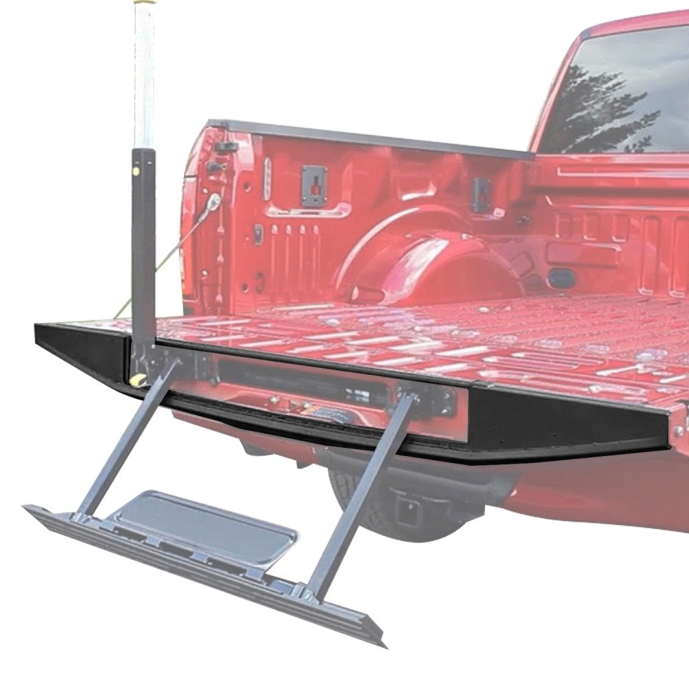 Truck Tailgate Top Cap Cover Protector For 15-18 F-150 (w/Flex Step Tailgate)