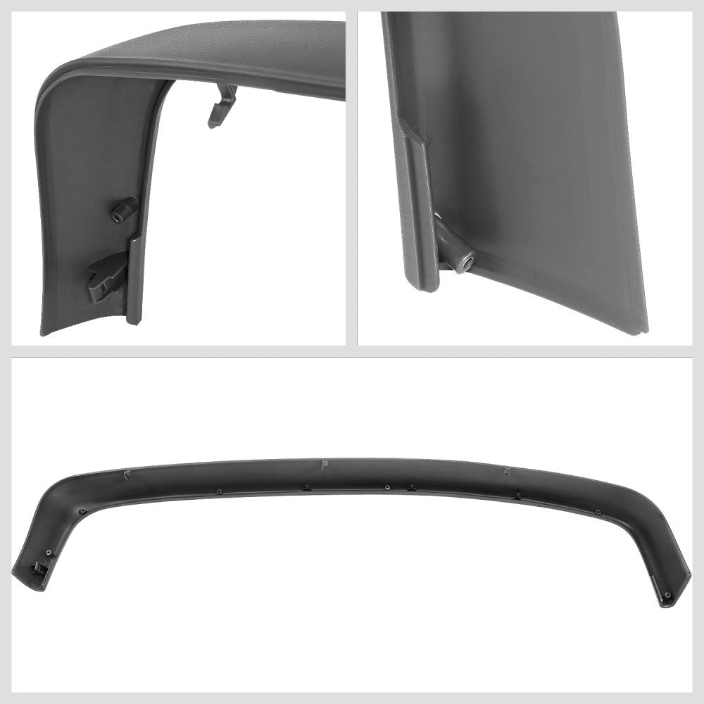 Front Gray Gauge Instrument Panel Bezel Trim Dashboard Cover For 89-95 Pickup