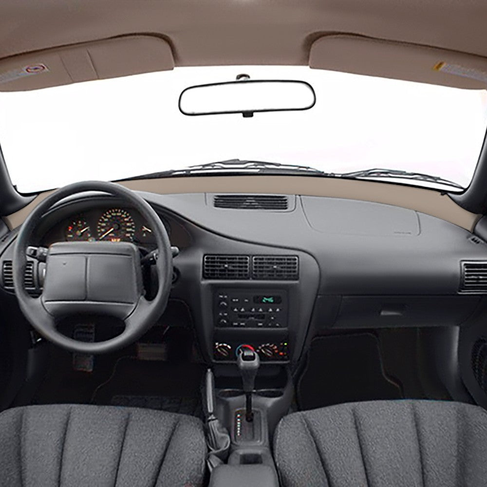 Front Medium Neutral/Tan Dash Cover Cap Bezel Dashboard Cover For 95-05 Cavalier