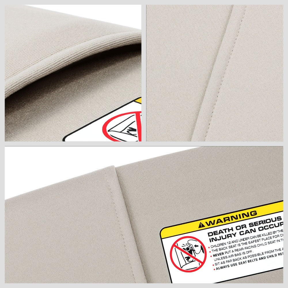 Gray Drive Side (Left) OE Style Sun Visor Sunshade For 06-10 Ram 1500 2500 3500