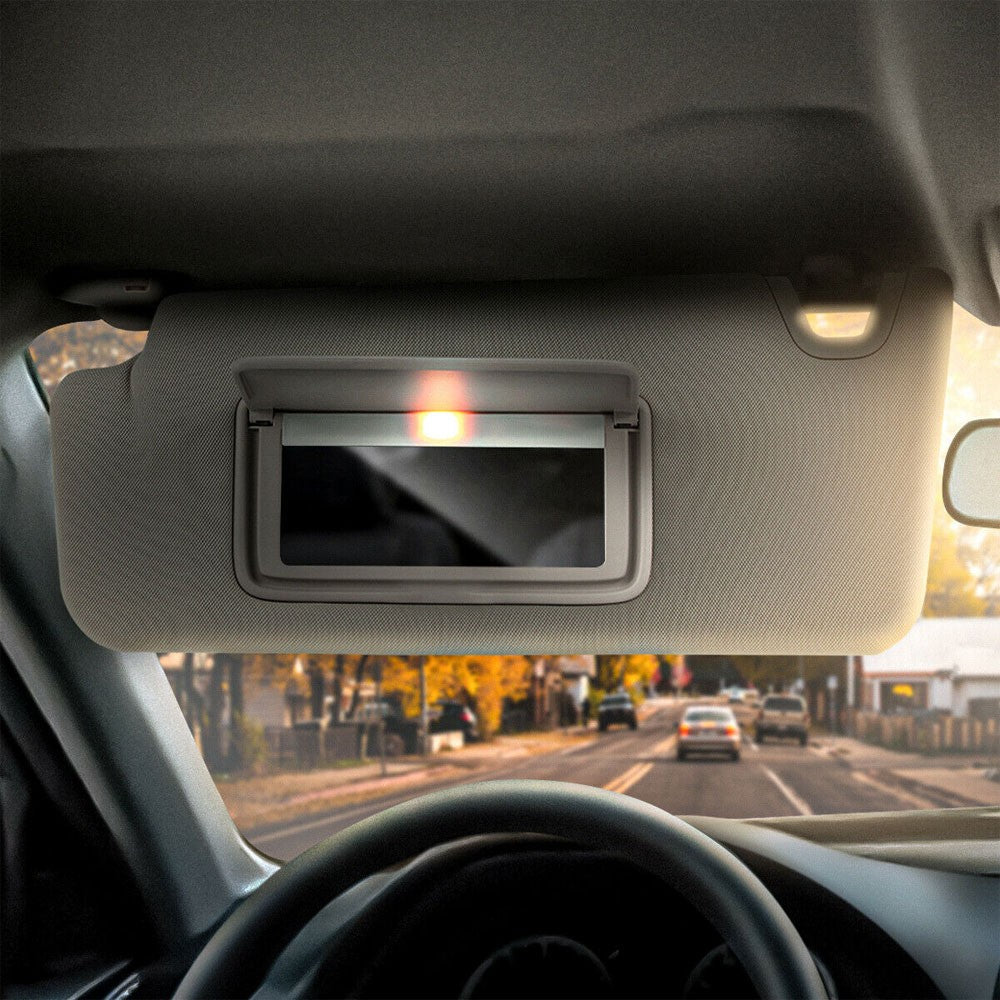 Gray Drive Side (Left) OE Sun Visor Sunshade For 08-10 Accord/10-11 Crosstour