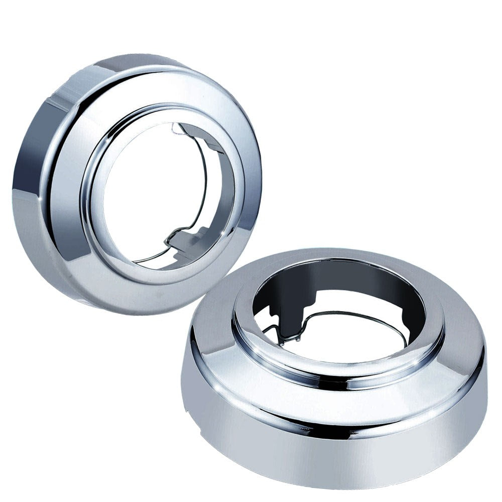 2x Push-On Factory Style Chrome Wheel Rim Cap 8"x2.5" 95+ Ford E-Series 16x7 BFC-WRC-TY-0263