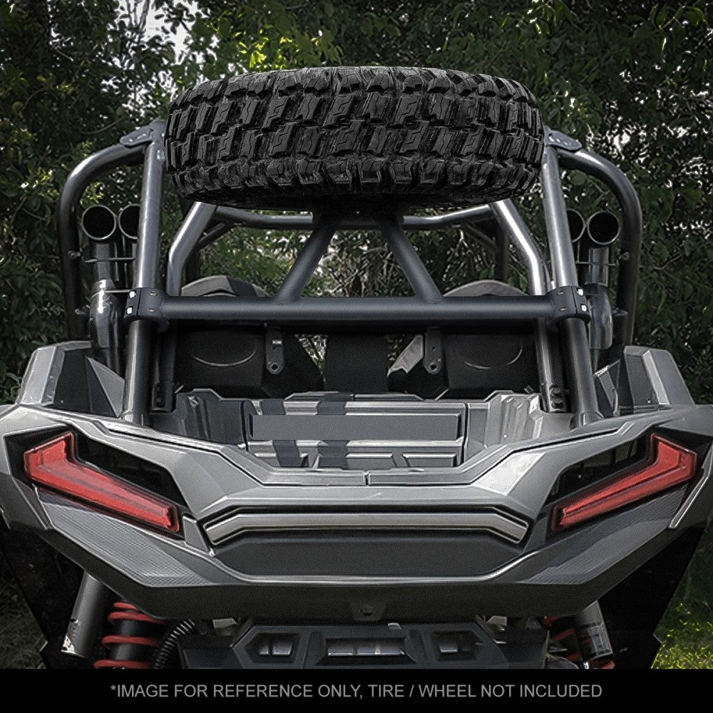 Steel Rear Low Profile Spare Tire Wheel Carrier Mount 14-19 Polaris RZR BFC-TICR-TY-0272