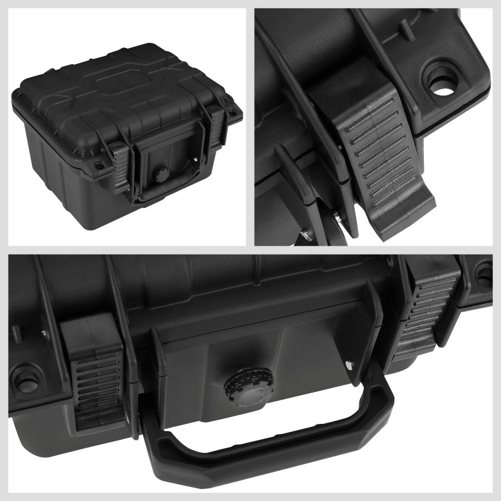 Heavy Duty IP65 Water/Dust Proof Storage Case w/Foam Insert 9.5" x 7.5" x 5.5" BFC-SCASE-TY-0274