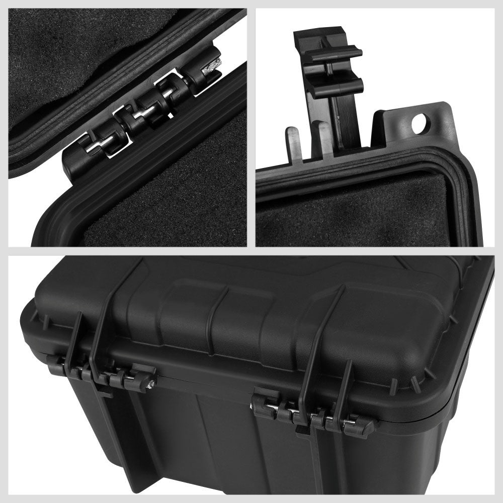 Heavy Duty IP65 Water/Dust Proof Storage Case w/Foam Insert 9.5" x 7.5" x 5.5" BFC-SCASE-TY-0274