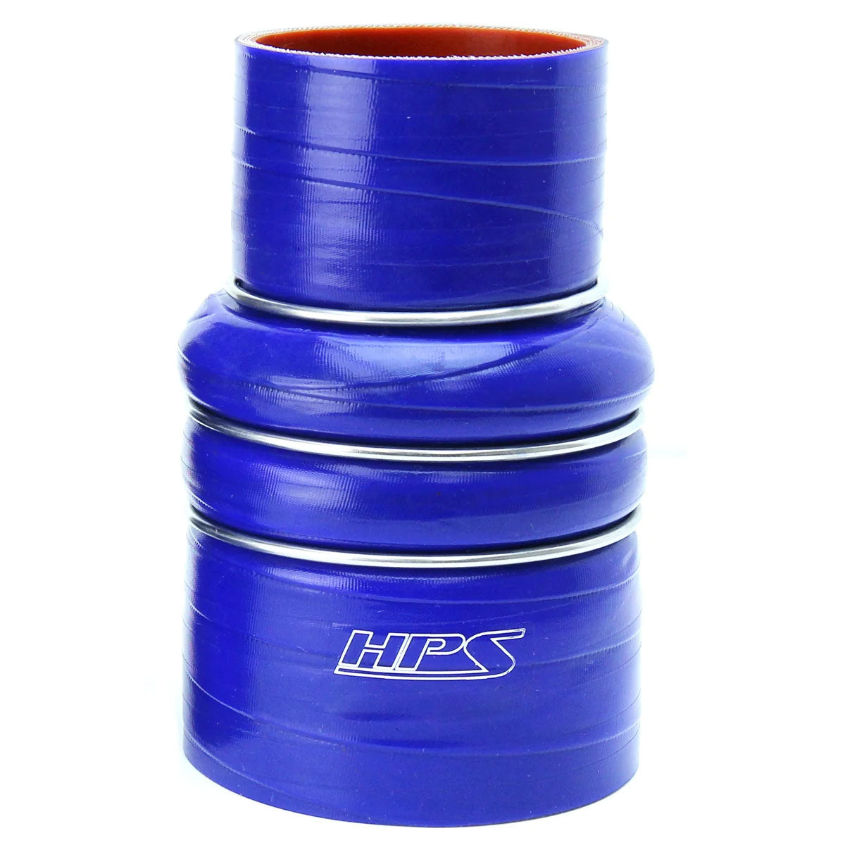 HPS Performance Blue 4-ply Silicone Charge Air Cooler CAC Reducer Coupler Hose Cold Side