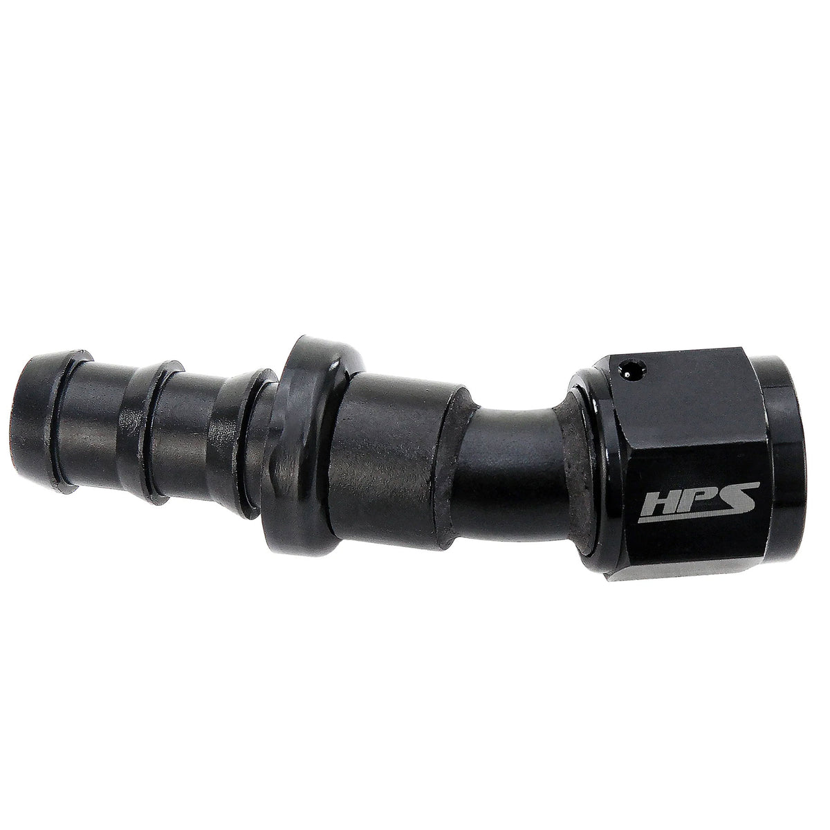 HPS 150-3004 Push-on Hose End to AN Female Fitting -4 30 Degree HPS-150-3004